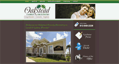 Desktop Screenshot of oaksteadfamilydentistry.com